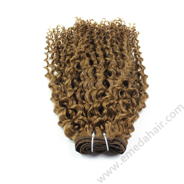 Kinky curl Brazilian hair extension  LJ99